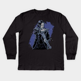 Baba Yaga Kids Long Sleeve T-Shirt